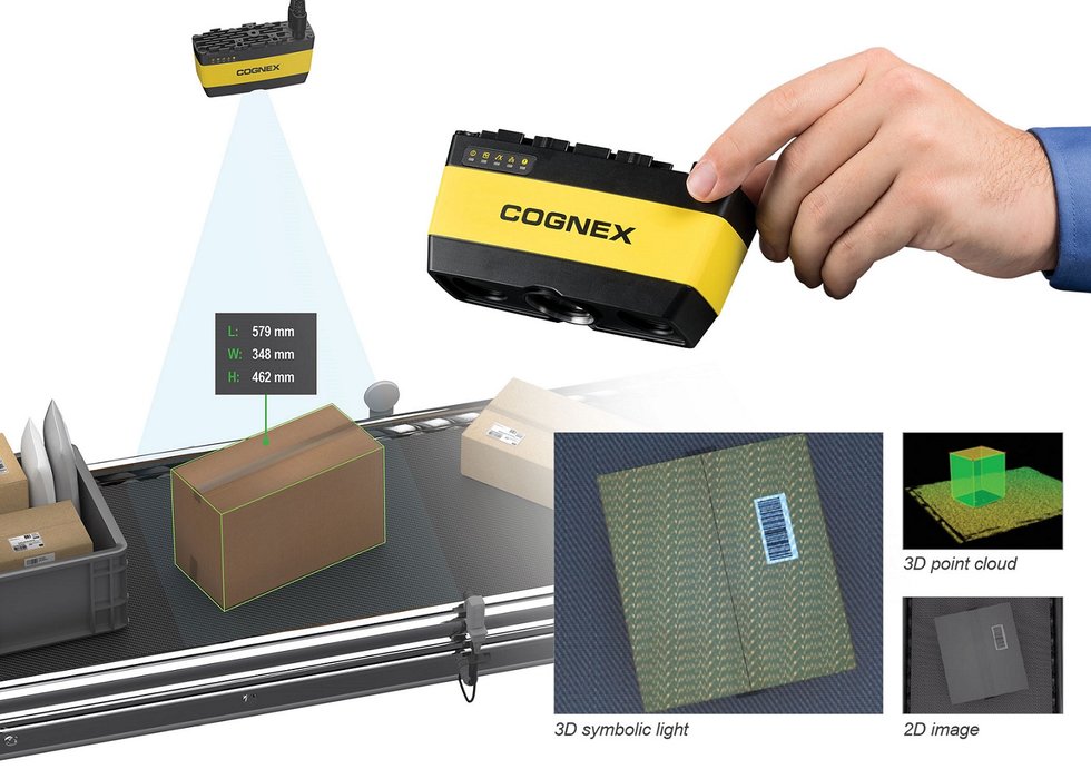 Cognex Redefines Package Dimensioning with Launch of the 3D-A1000 Smart Camera